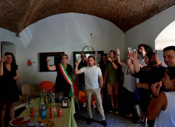 Inaugurata Lantica Via Dellacqua Brindisi