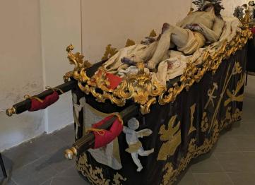 Gavenola Maragliano Cristo Veduta Laterale